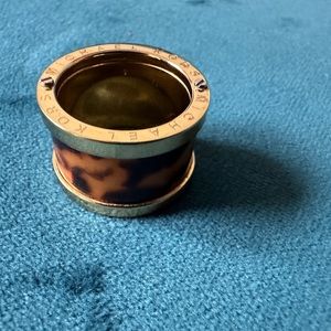 Michael Kors Tortoise Barrel Ring